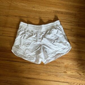 Lululemon Hotty Hot White Women's Shorts